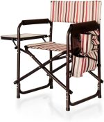 Sports Chair with Side Table, Beach Chair, Camp Chair for Adults,