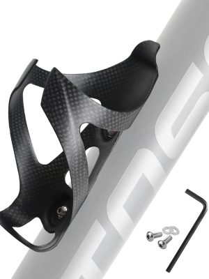 Carbon Fiber Water Bottle Holder for Bicycle Mountain Bike Cup Holder Ultralight Bike Water Bottle Cages for MTB Mountain Road Bike Cycling