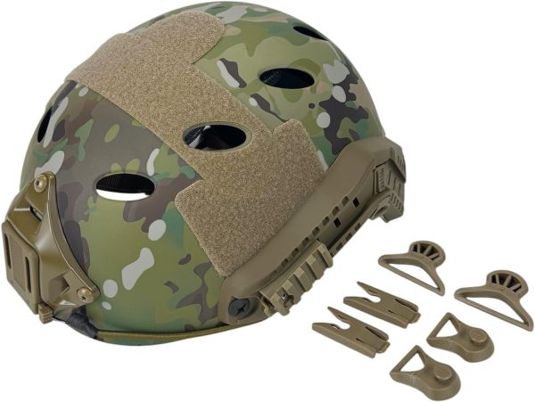 Tactical Adjustable Fast Protective Helmet NVG Mount for Tactical Paintball